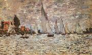 Claude Monet Regatta at Argenteuil oil painting artist